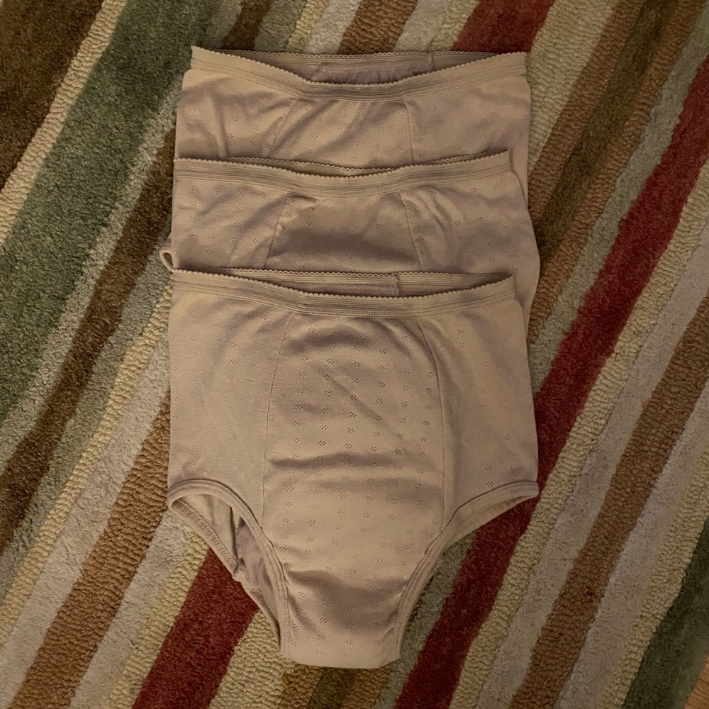 3 pair women’s washable underwear